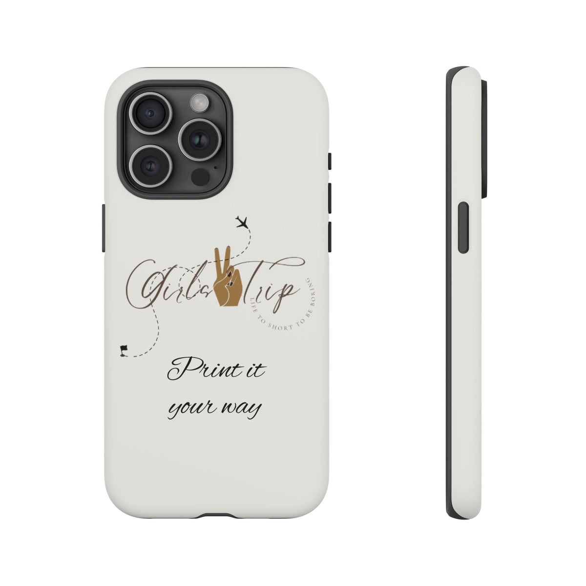 Personalized Girls Trip Phone Case – Custom Group Gift