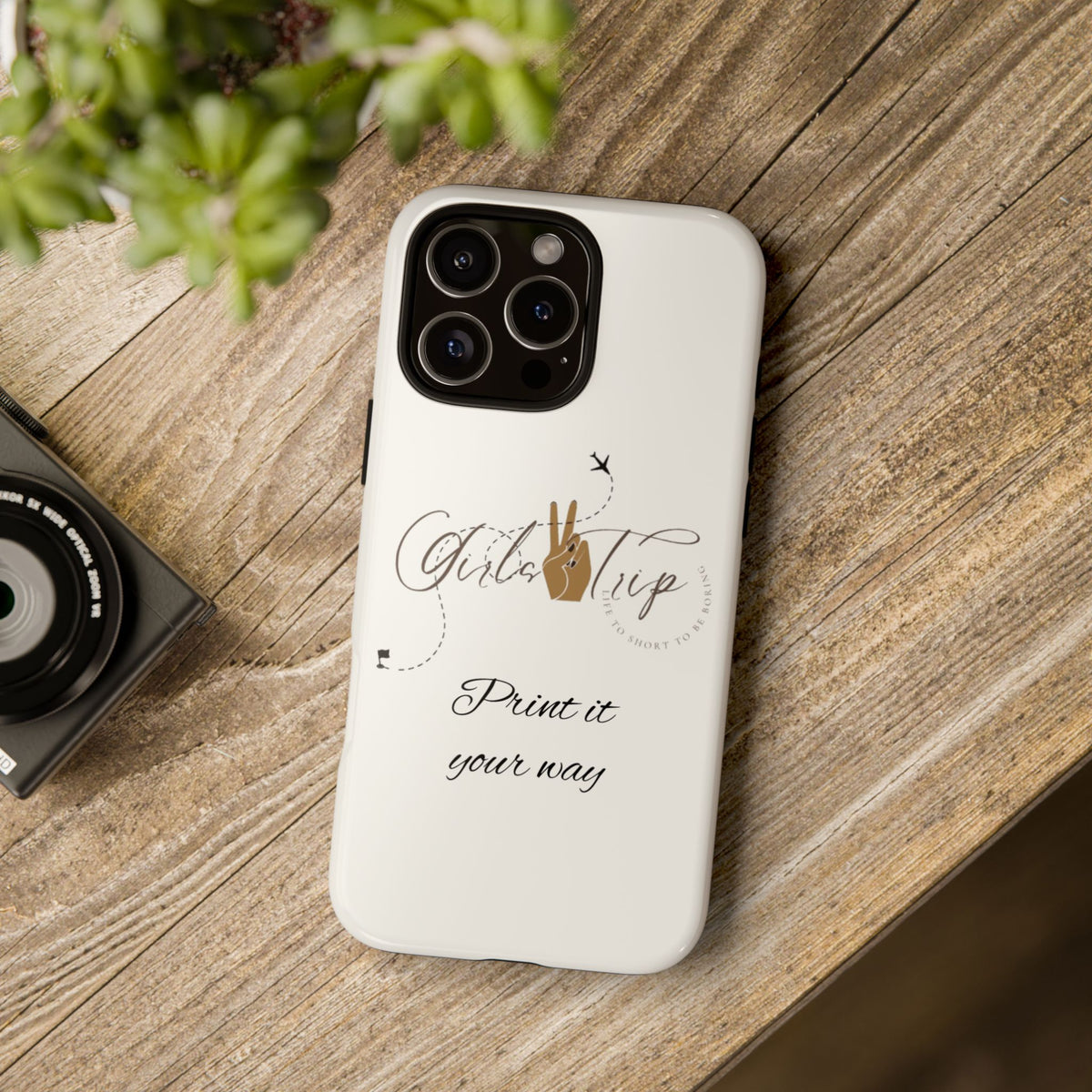 Personalized Girls Trip Phone Case – Custom Group Gift