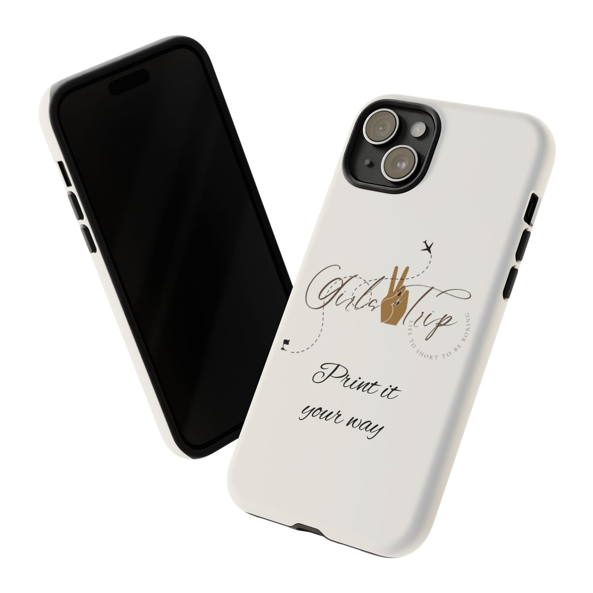 Personalized Girls Trip Phone Case – Custom Group Gift