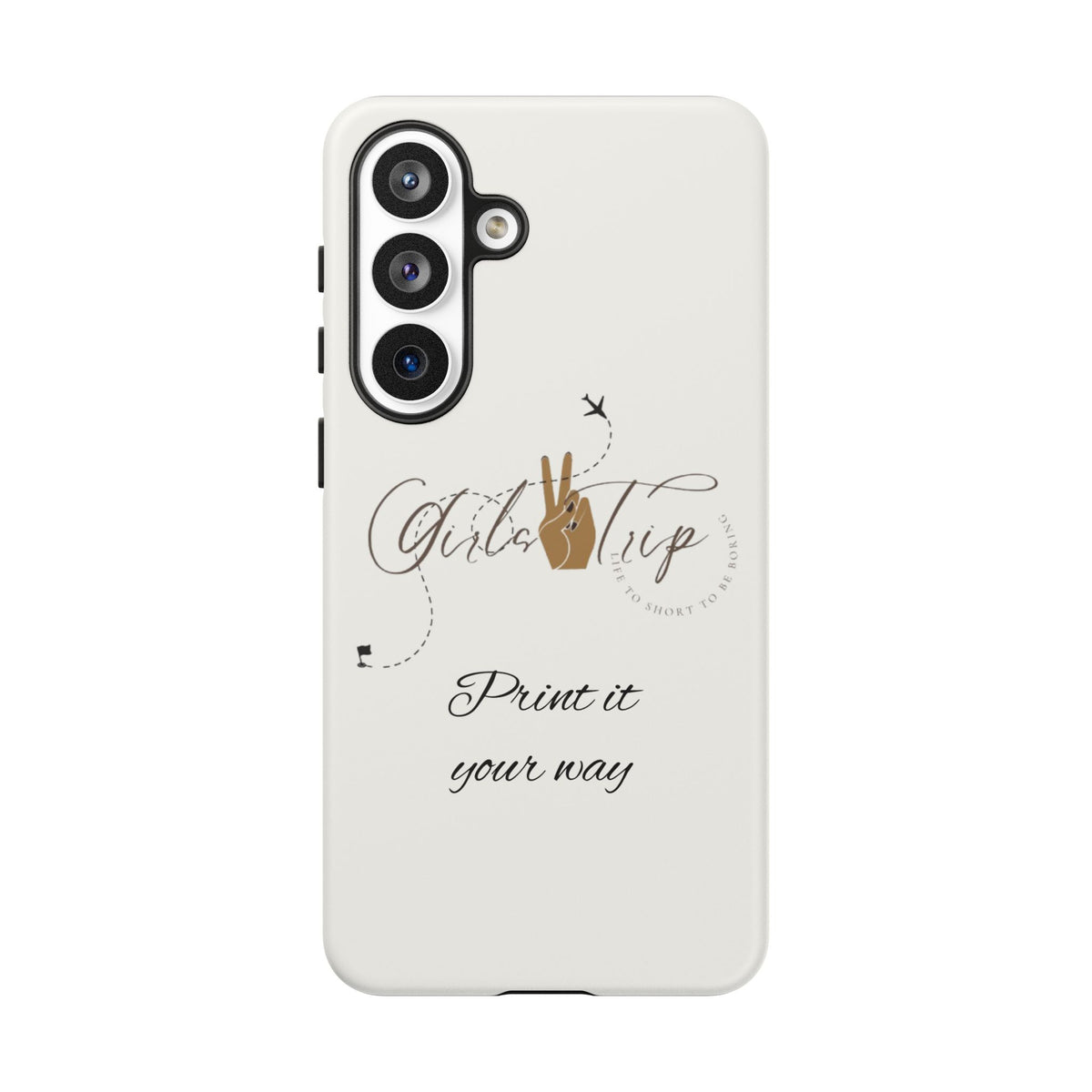 Personalized Girls Trip Phone Case – Custom Group Gift