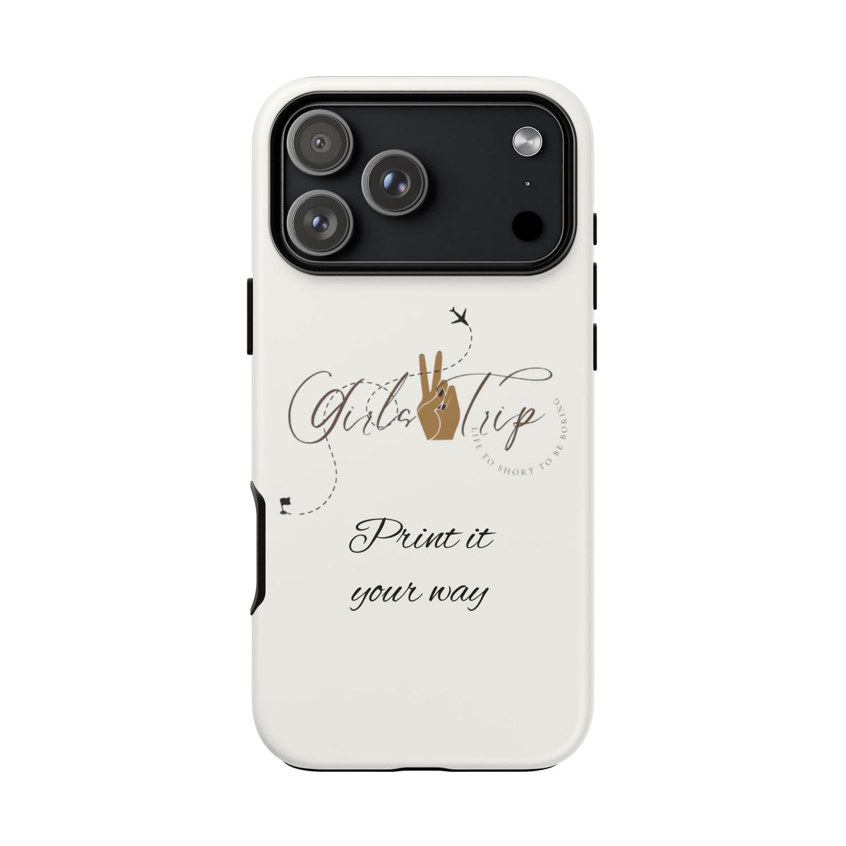 Personalized Girls Trip Phone Case – Custom Group Gift