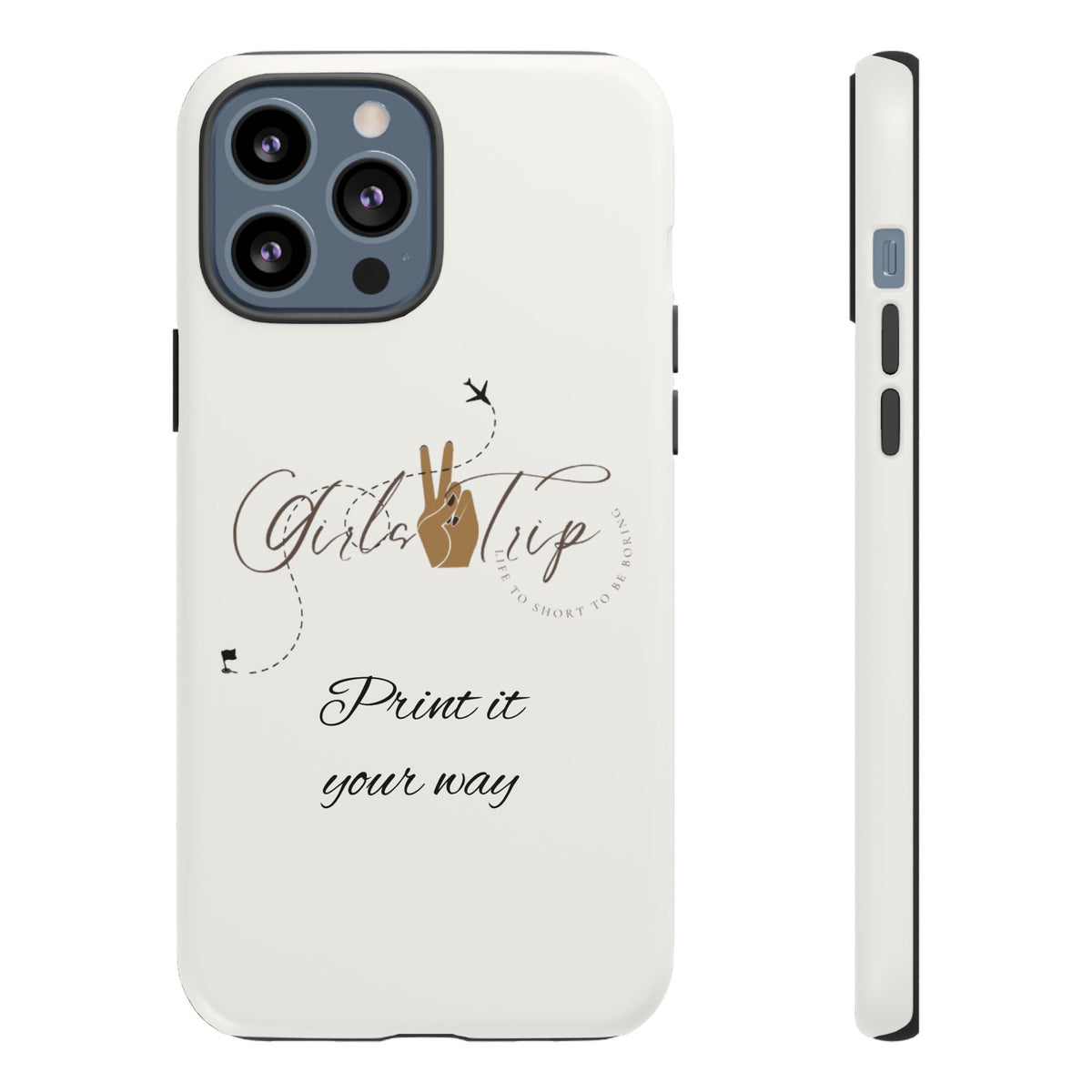 Personalized Girls Trip Phone Case – Custom Group Gift