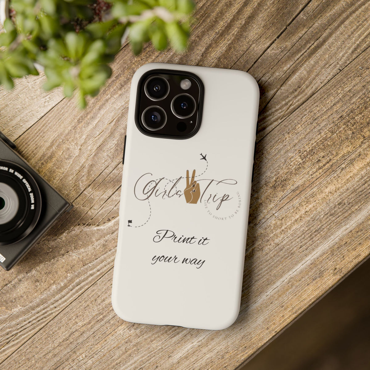 Personalized Girls Trip Phone Case – Custom Group Gift
