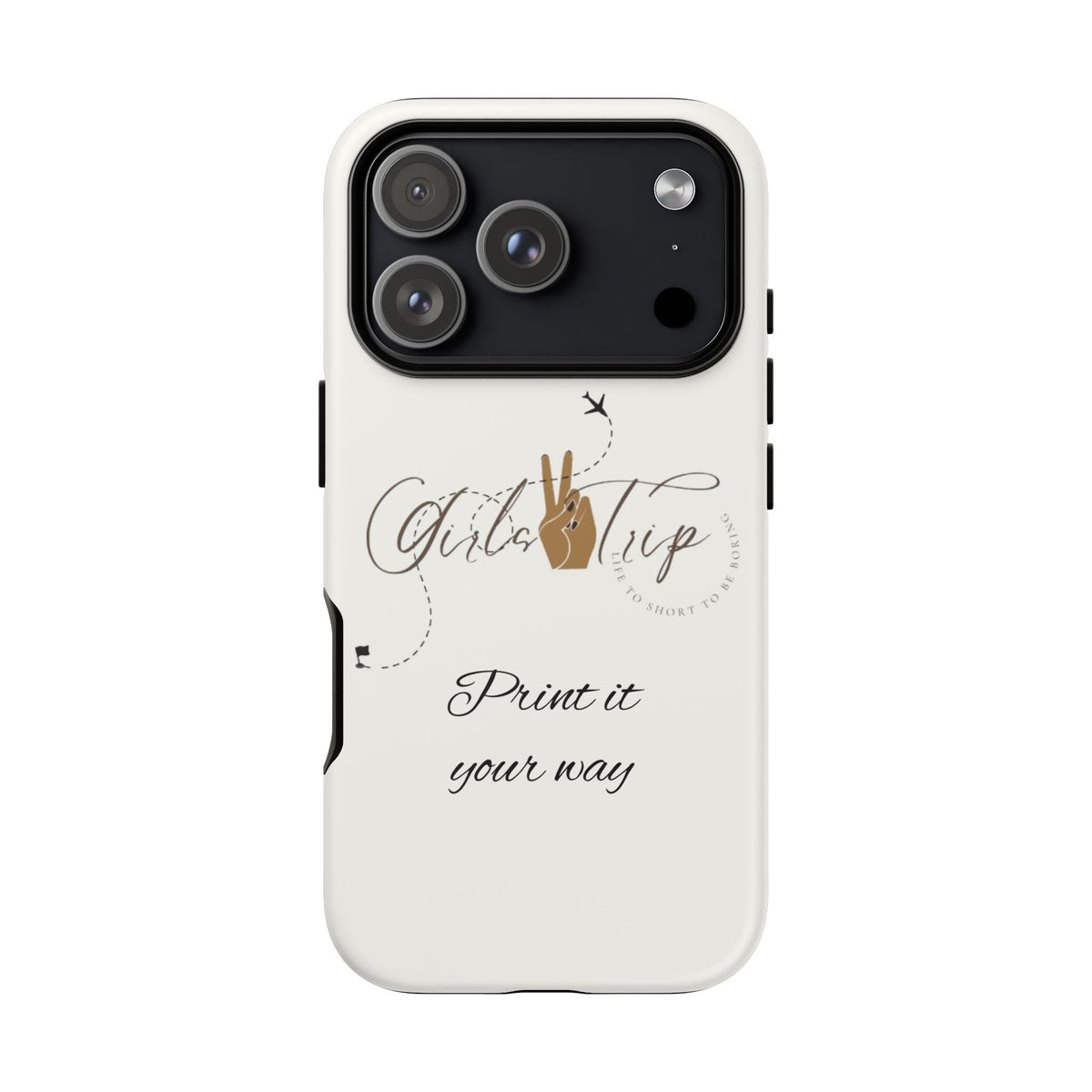 Personalized Girls Trip Phone Case – Custom Group Gift