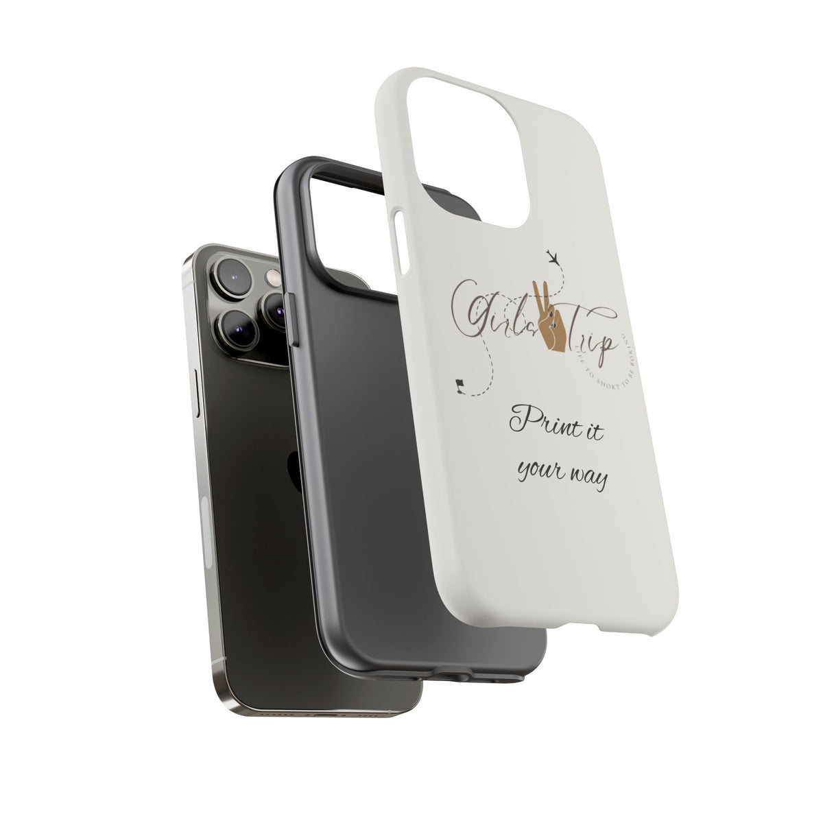Personalized Girls Trip Phone Case – Custom Group Gift