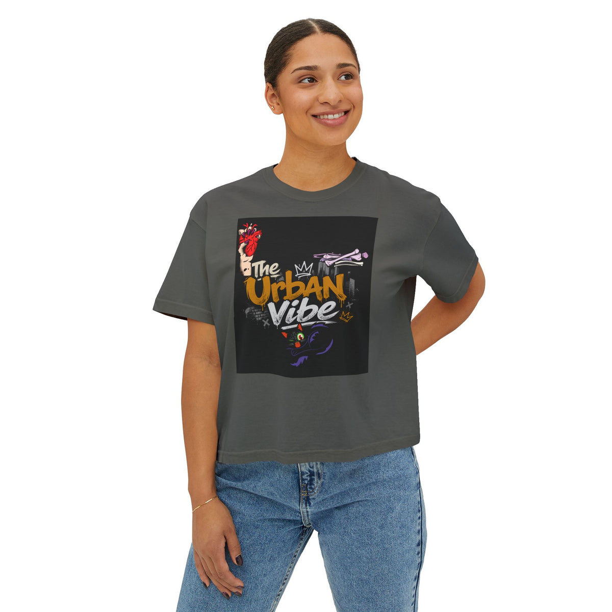The Urban Vibe Women's Boxy Tee