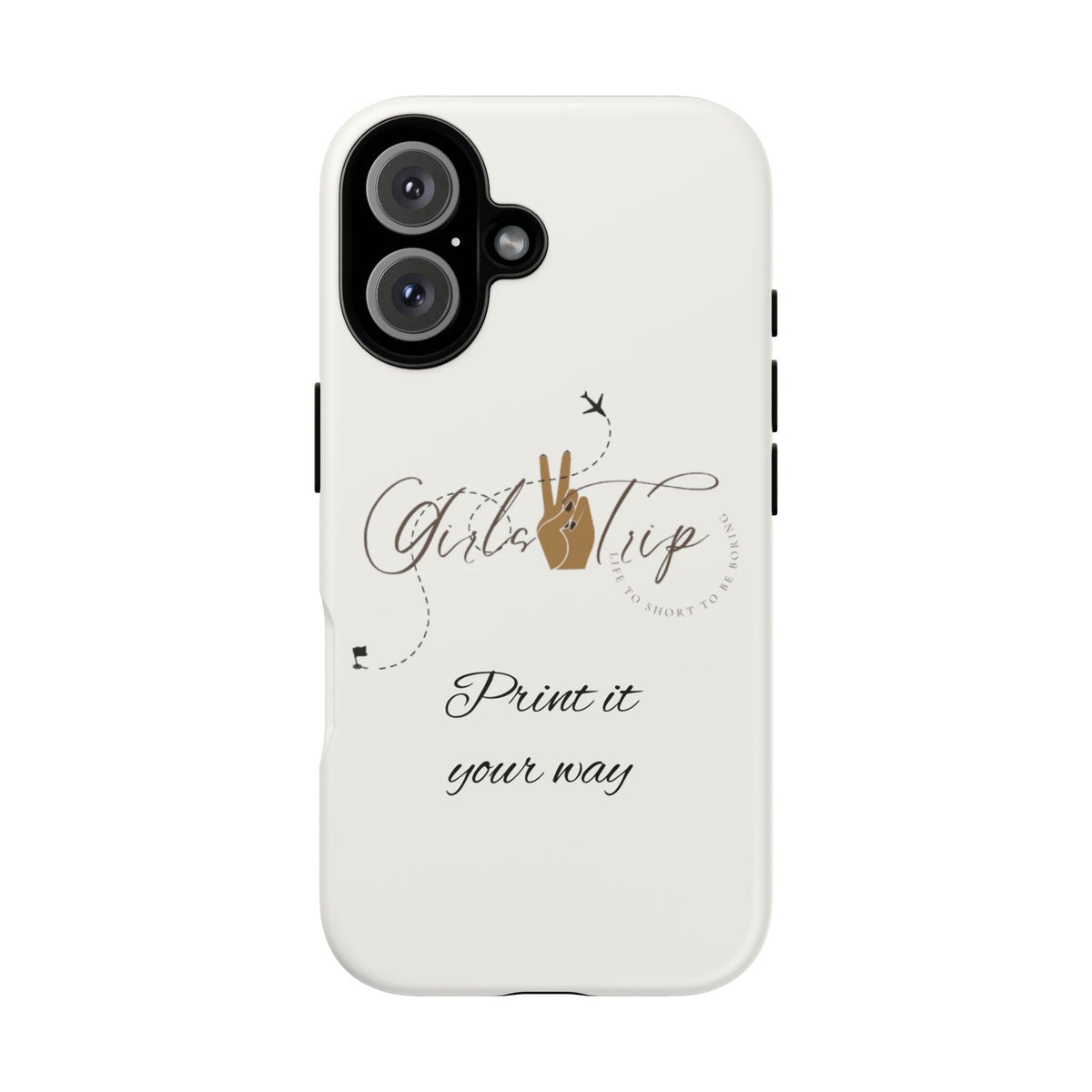 Personalized Girls Trip Phone Case – Custom Group Gift