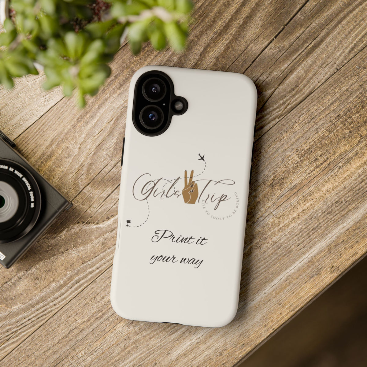 Personalized Girls Trip Phone Case – Custom Group Gift