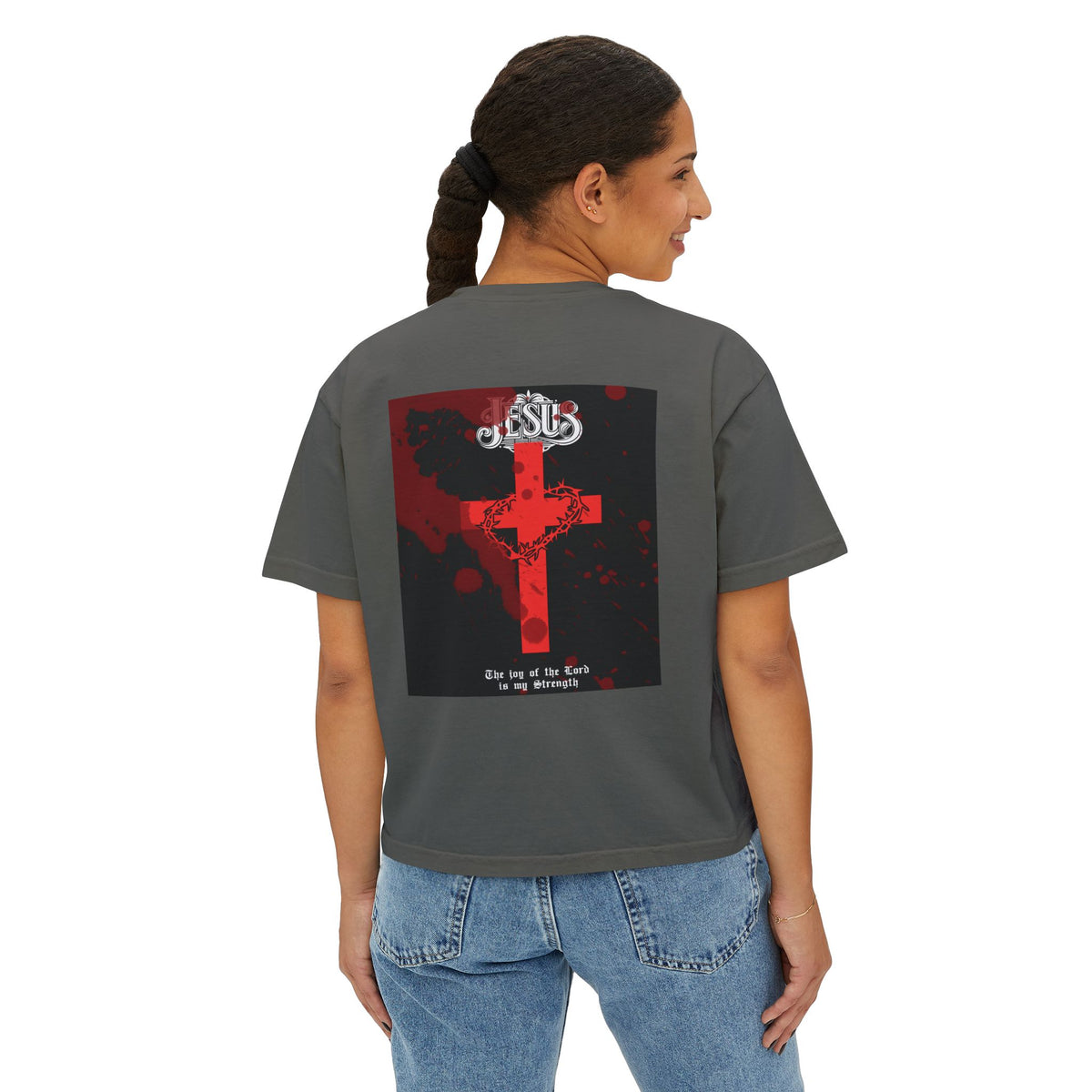 Crowns & Crosses Women's Boxy Tee