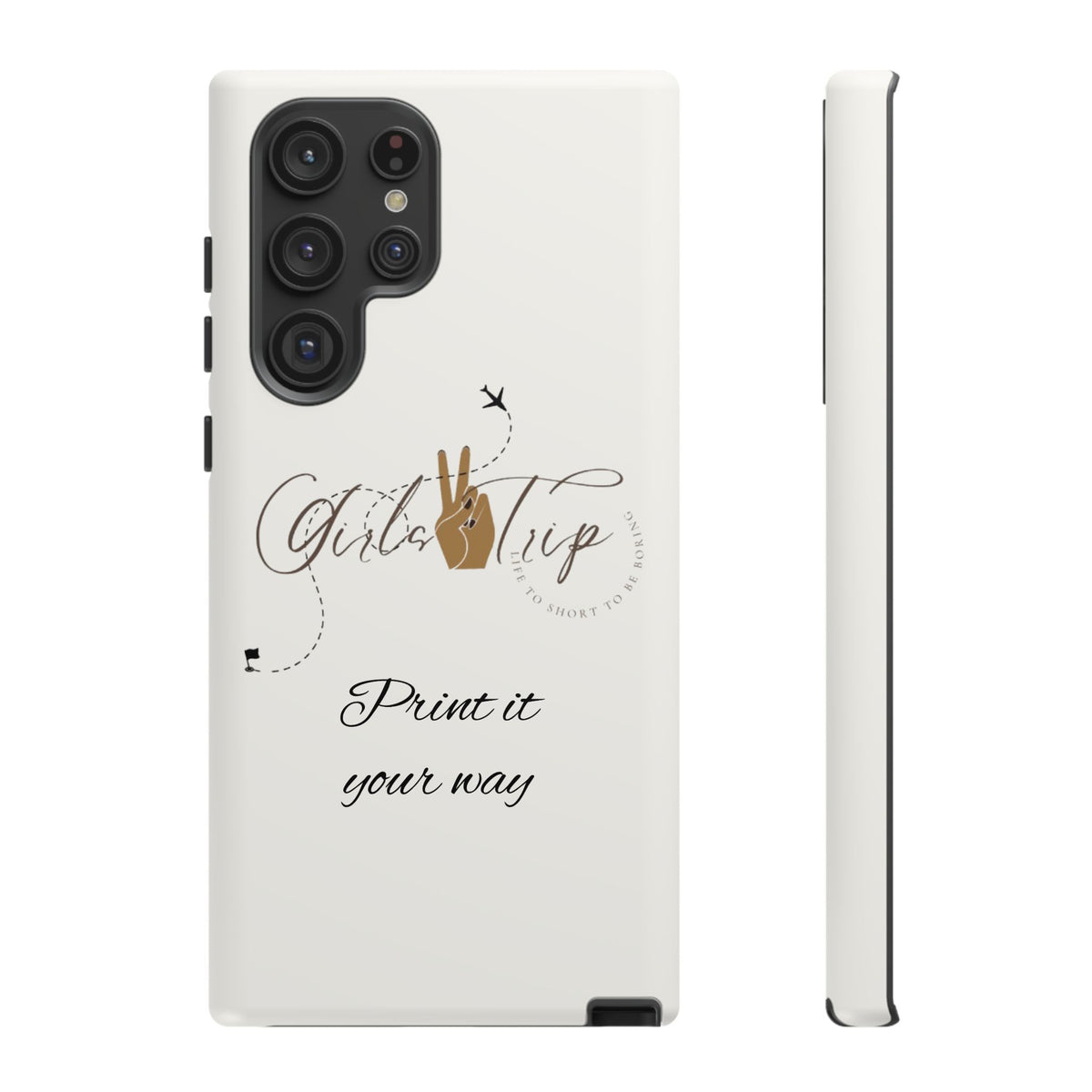 Personalized Girls Trip Phone Case – Custom Group Gift