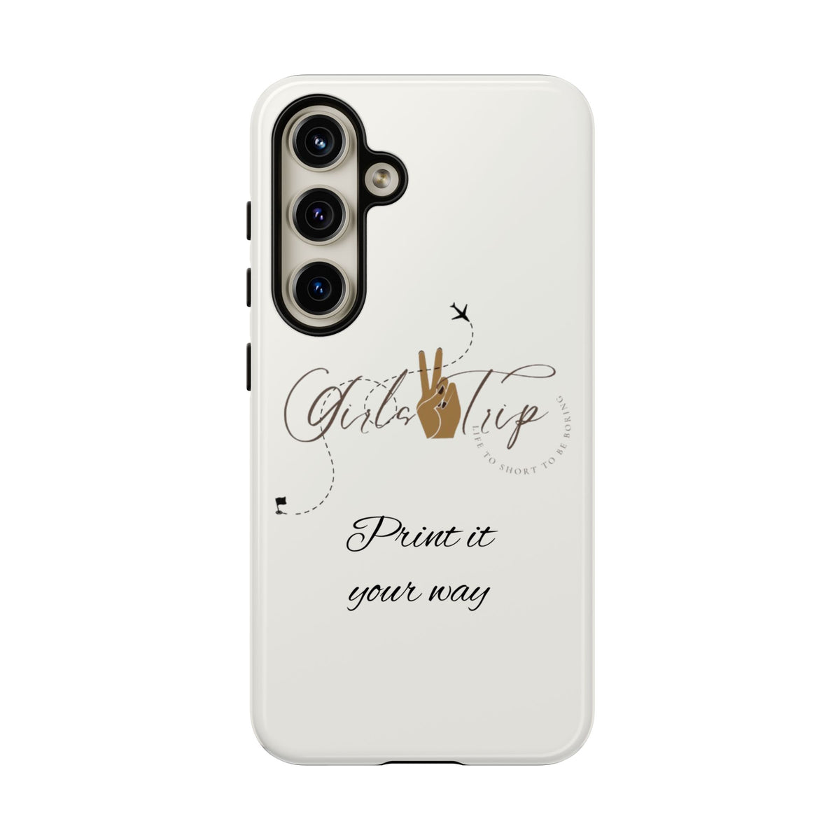 Personalized Girls Trip Phone Case – Custom Group Gift