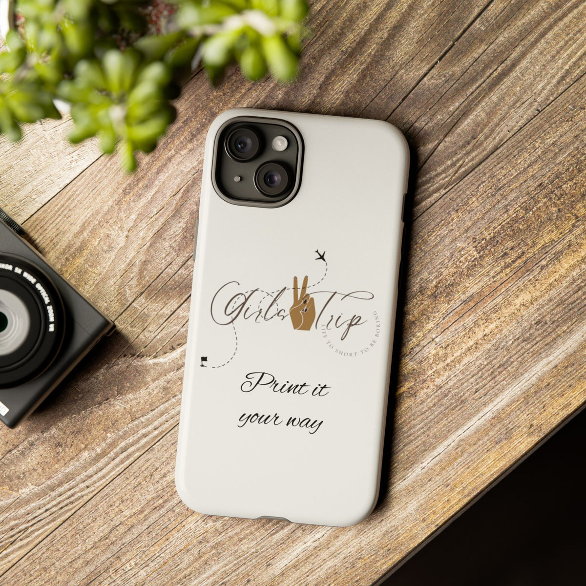 Personalized Girls Trip Phone Case – Custom Group Gift