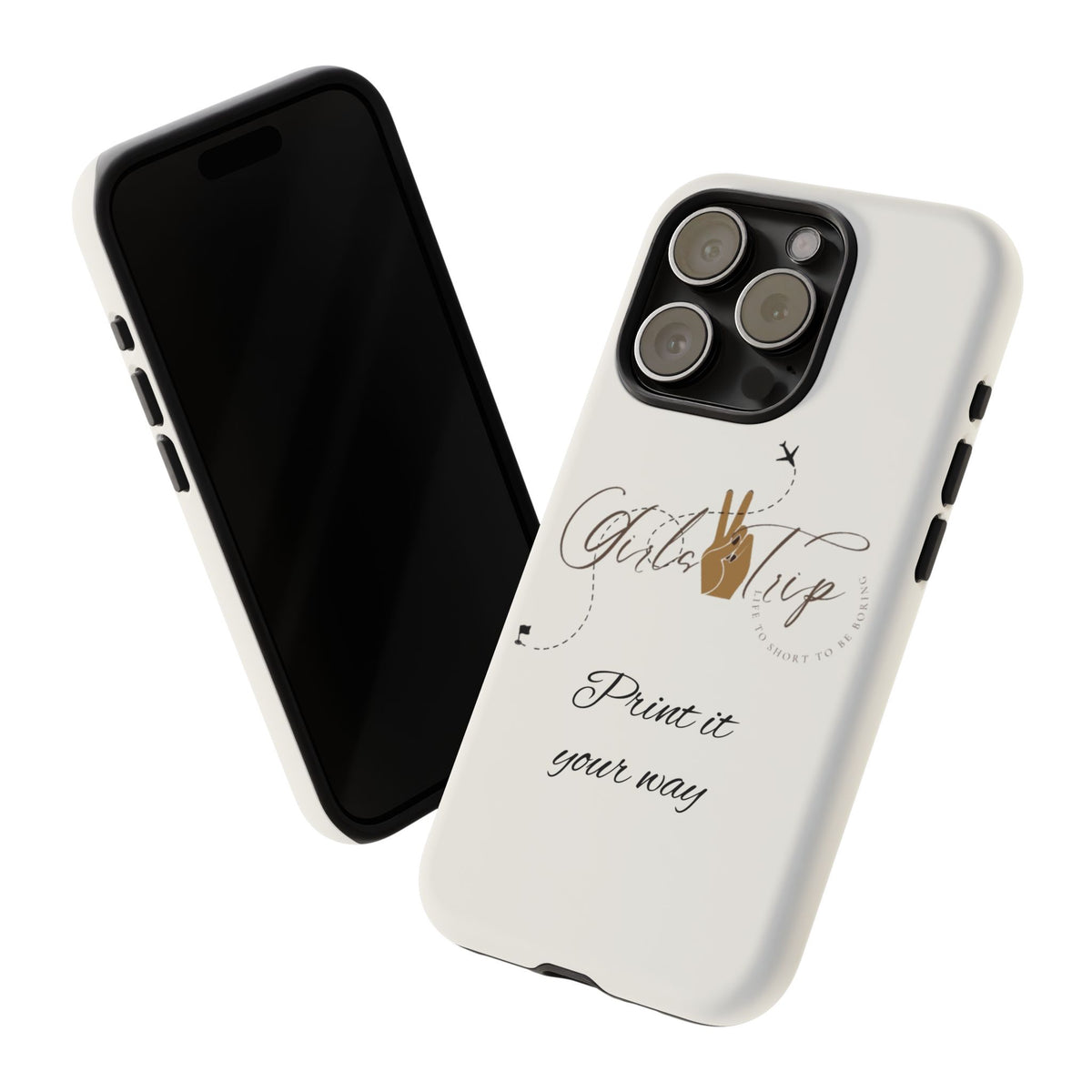 Personalized Girls Trip Phone Case – Custom Group Gift