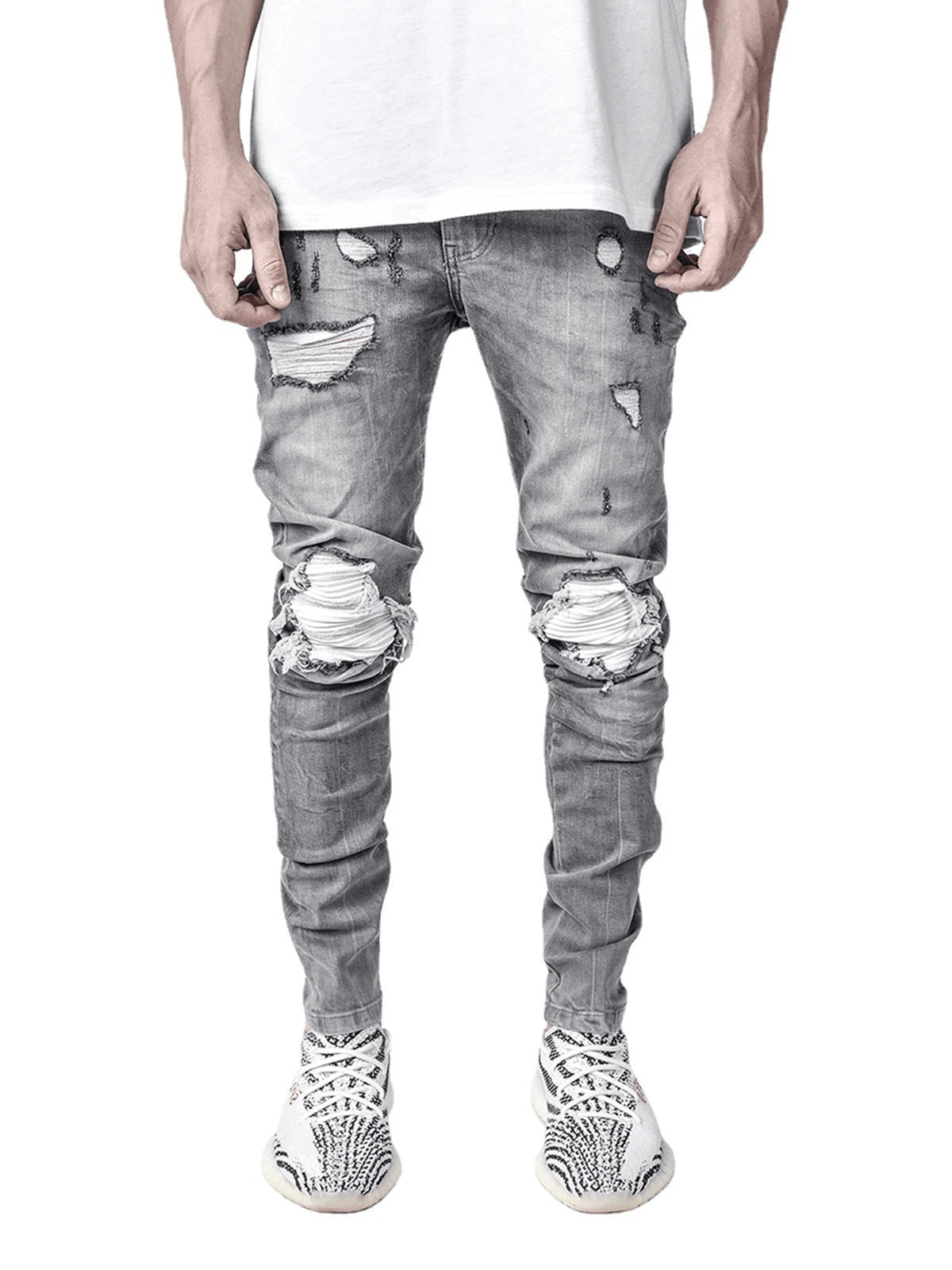 Mens Ripped Skinny Jeans
