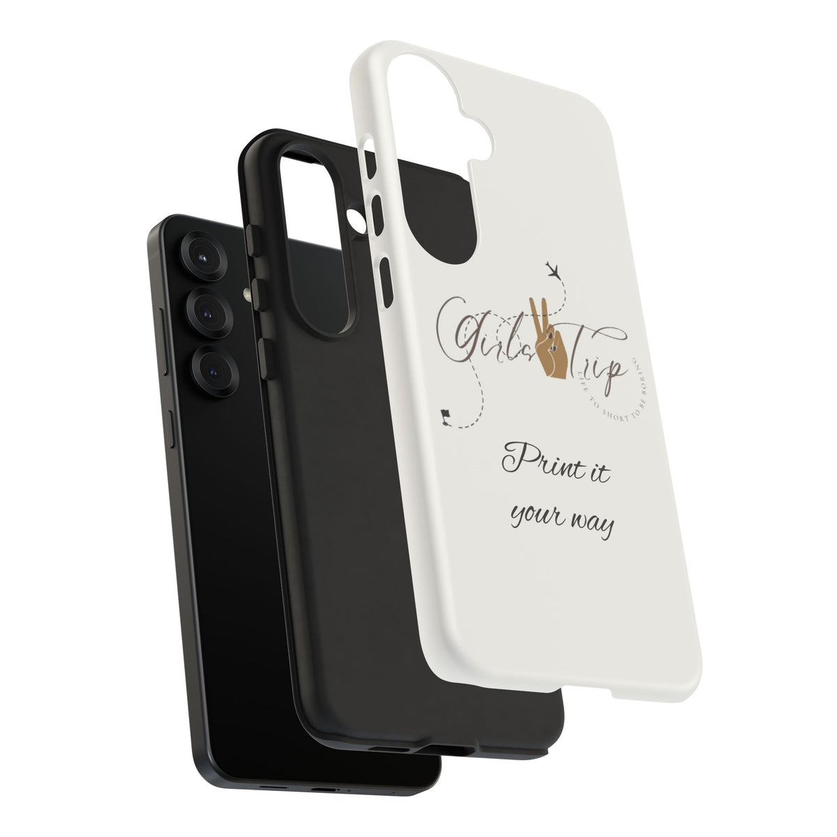 Personalized Girls Trip Phone Case – Custom Group Gift