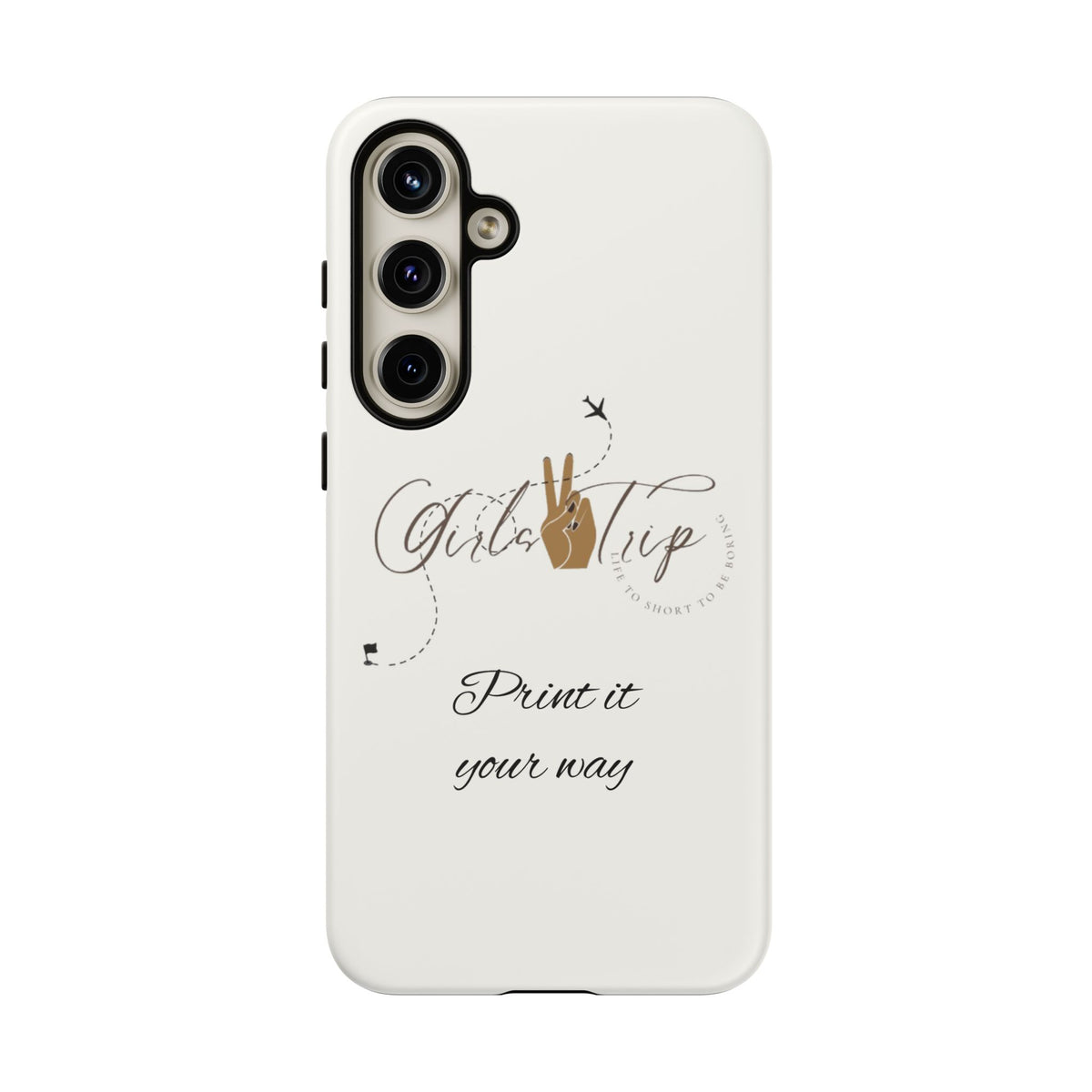 Personalized Girls Trip Phone Case – Custom Group Gift