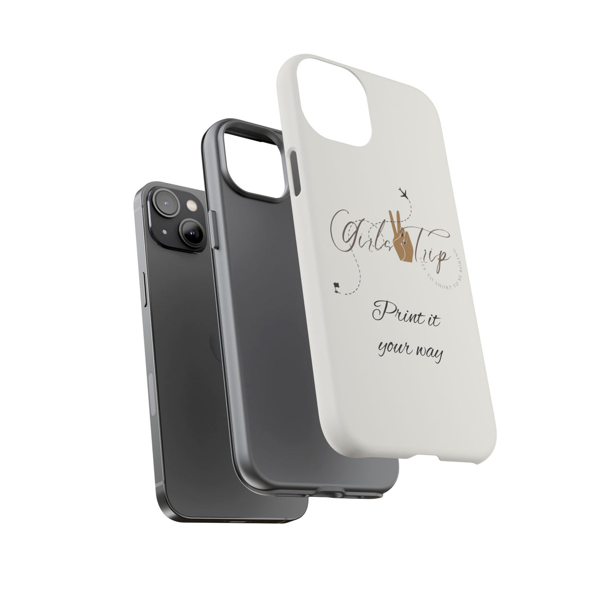 Personalized Girls Trip Phone Case – Custom Group Gift