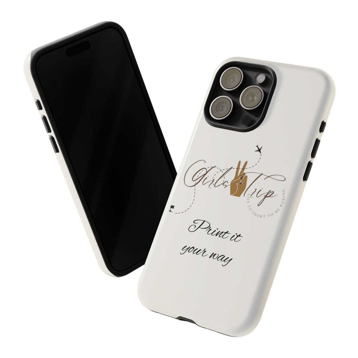 Personalized Girls Trip Phone Case – Custom Group Gift
