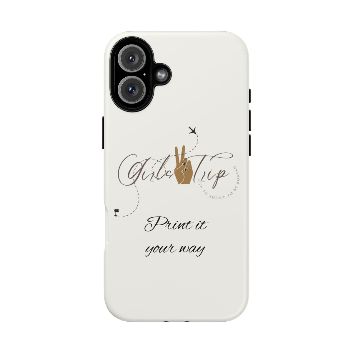 Personalized Girls Trip Phone Case – Custom Group Gift