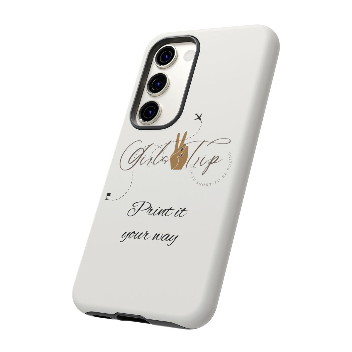 Personalized Girls Trip Phone Case – Custom Group Gift