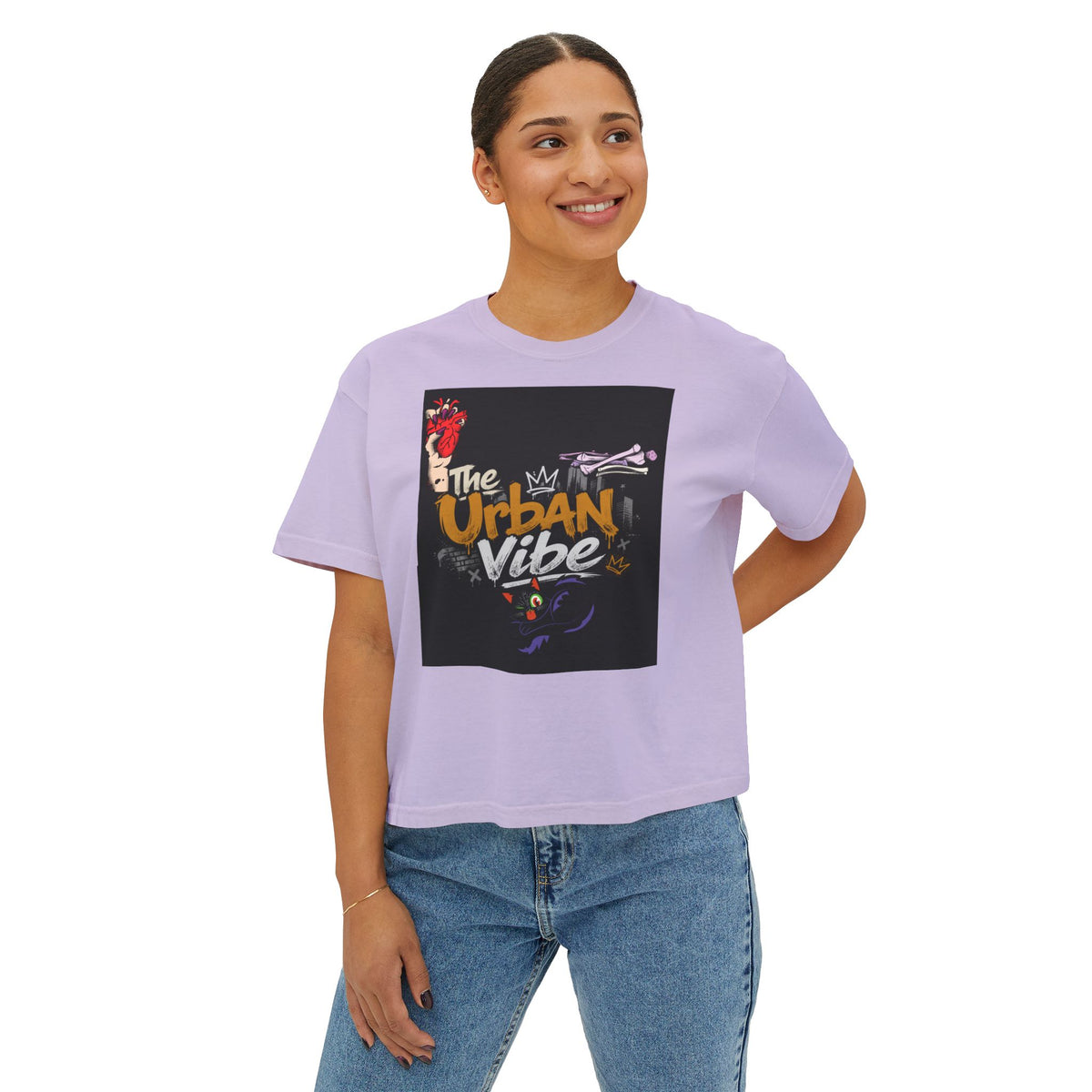 The Urban Vibe Women's Boxy Tee