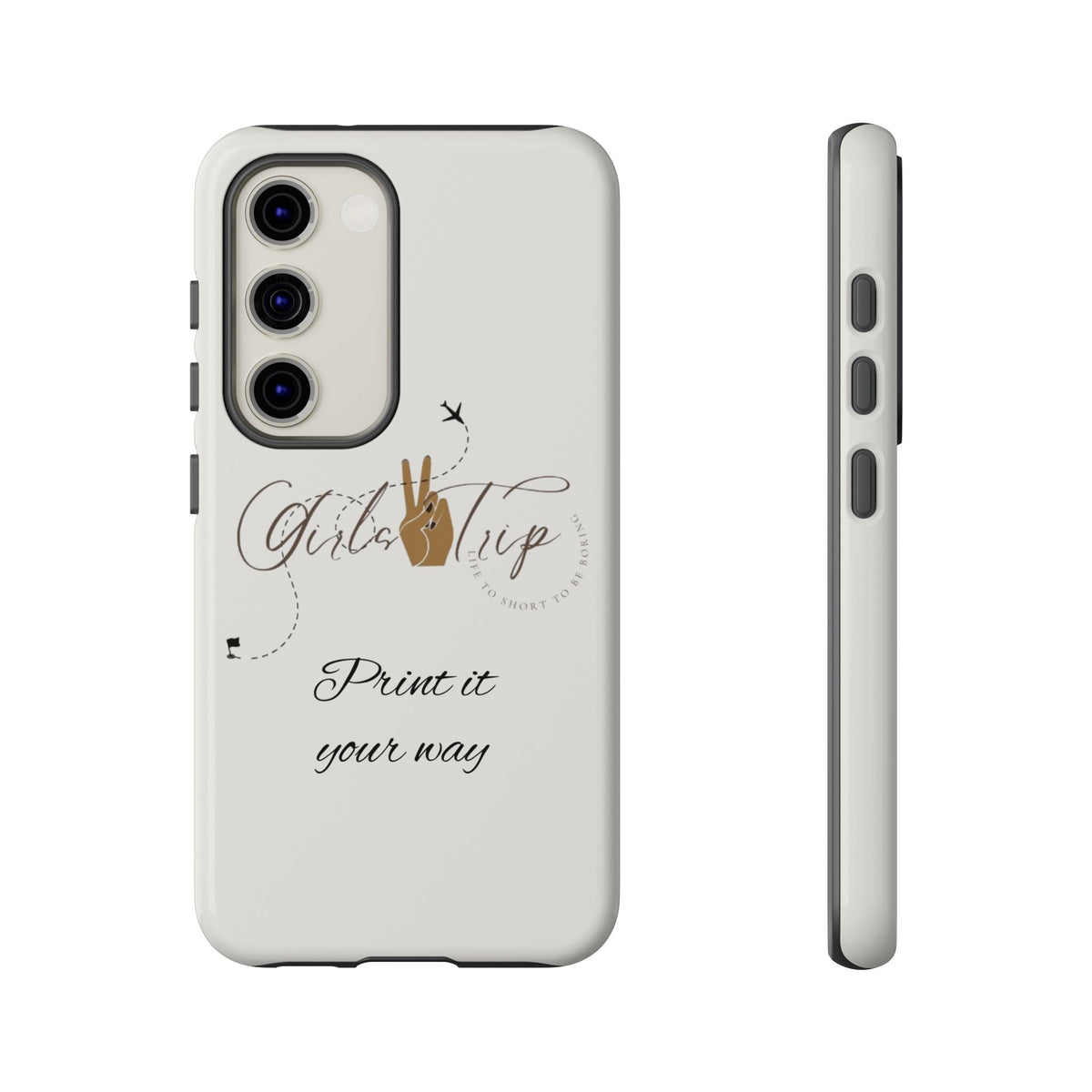 Personalized Girls Trip Phone Case – Custom Group Gift