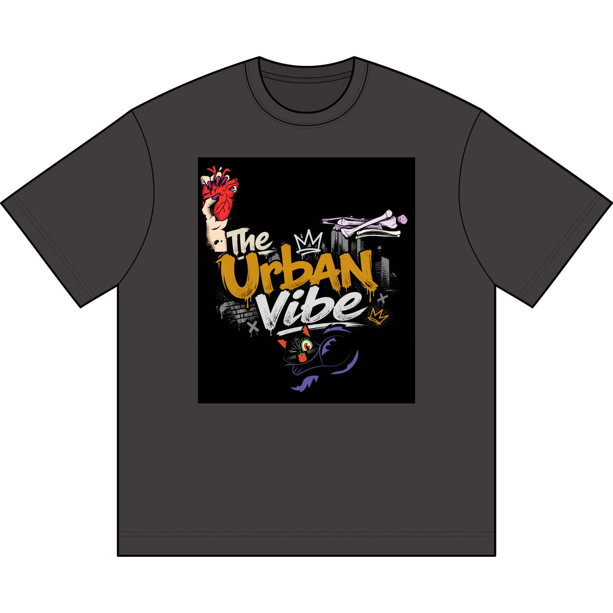 The Urban Vibe Men's Box Tee