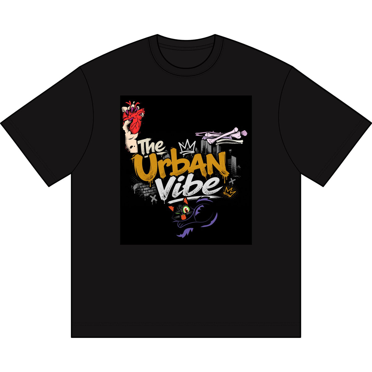 The Urban Vibe Men's Box Tee