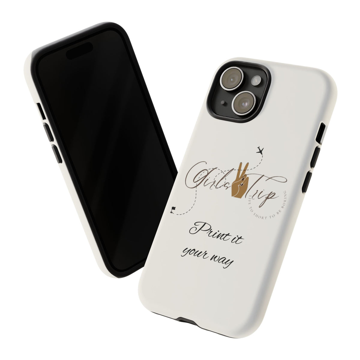 Personalized Girls Trip Phone Case – Custom Group Gift