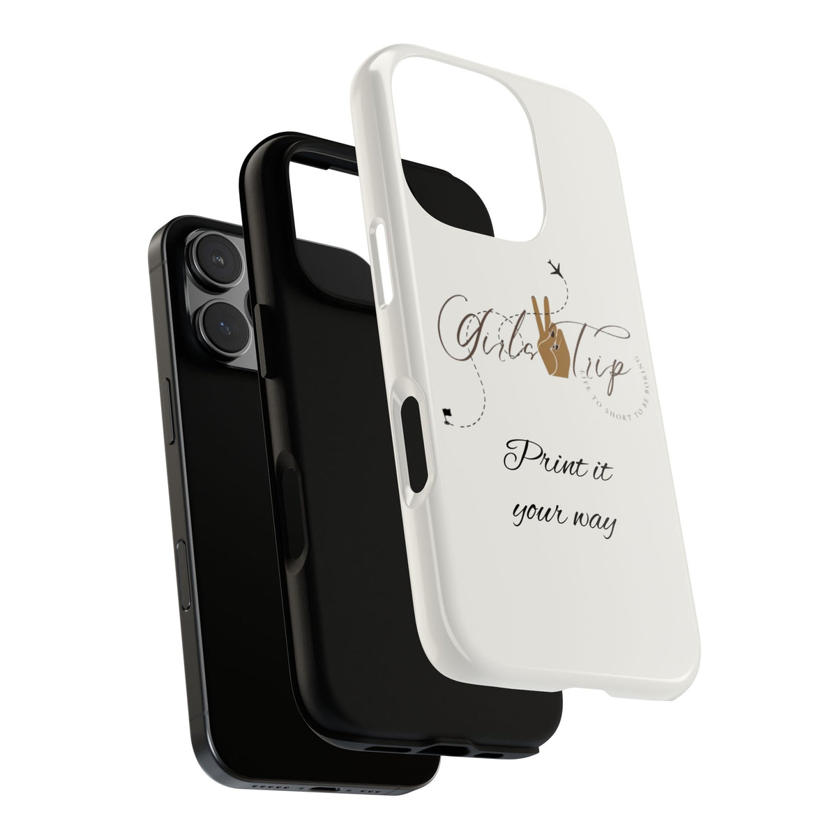 Personalized Girls Trip Phone Case – Custom Group Gift