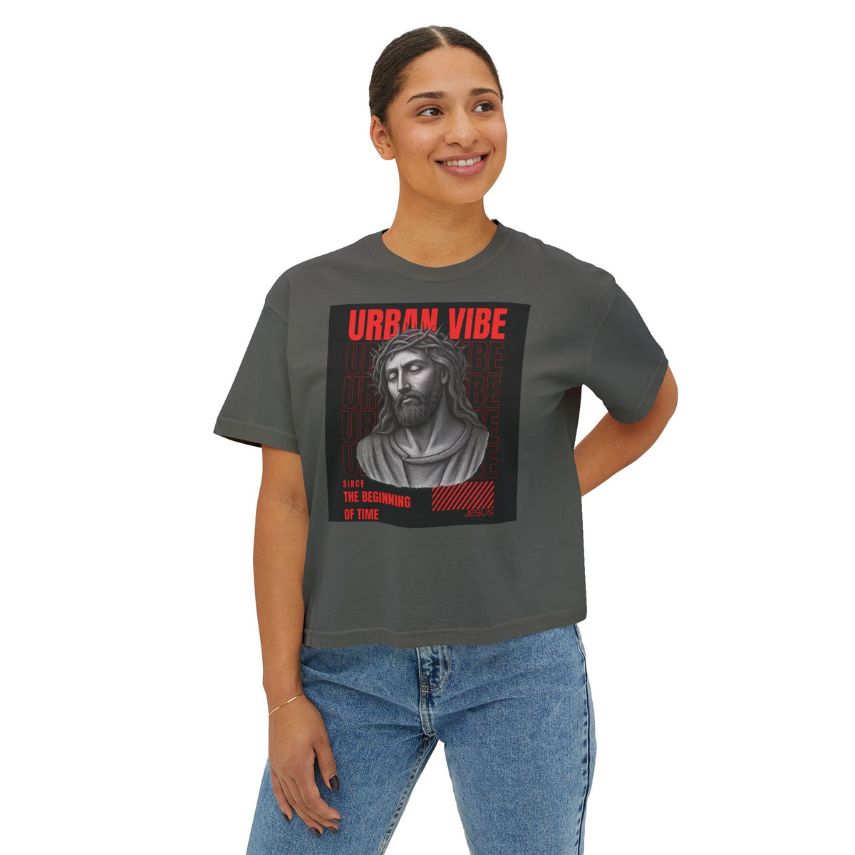 Crowns & Crosses Women's Boxy Tee