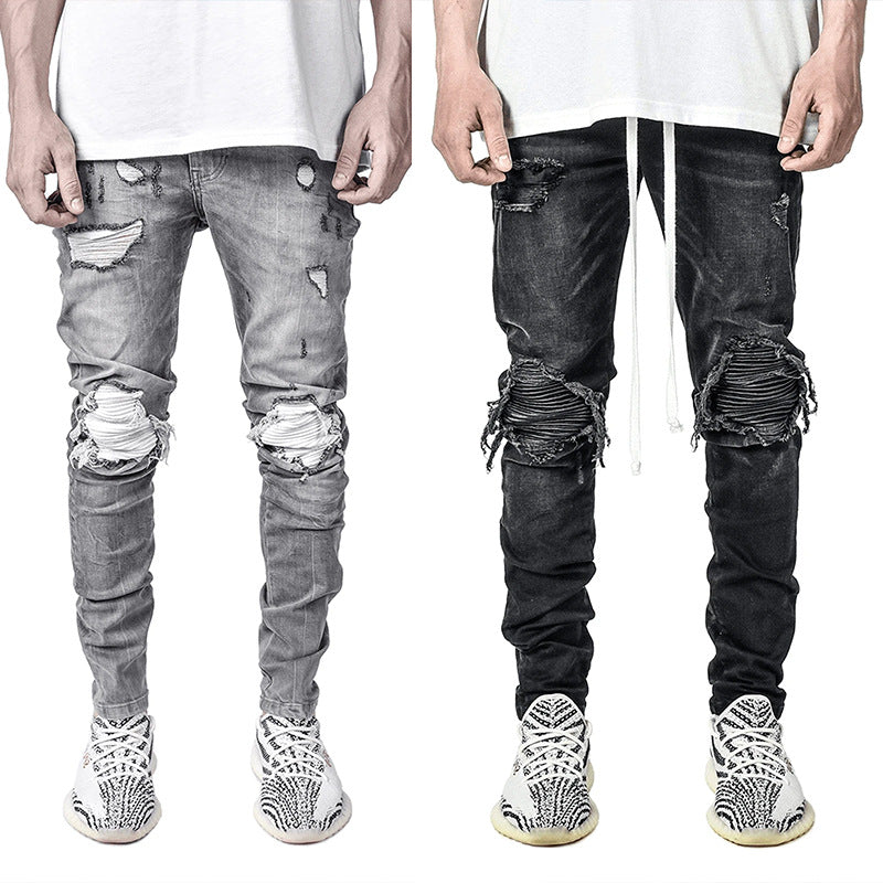 Mens Ripped Skinny Jeans