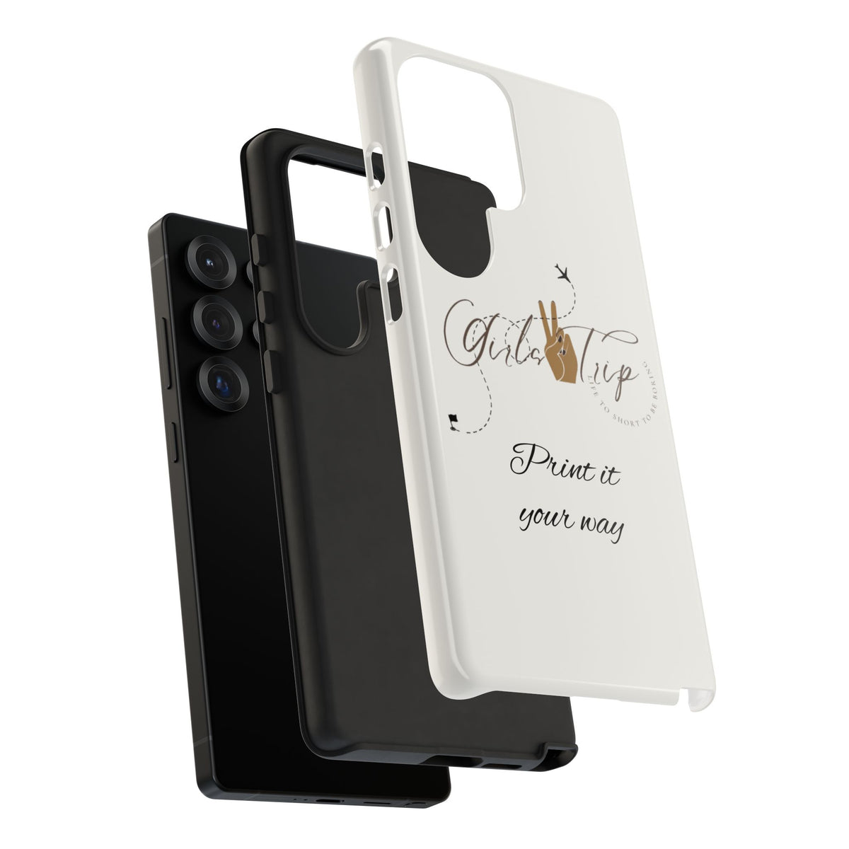 Personalized Girls Trip Phone Case – Custom Group Gift