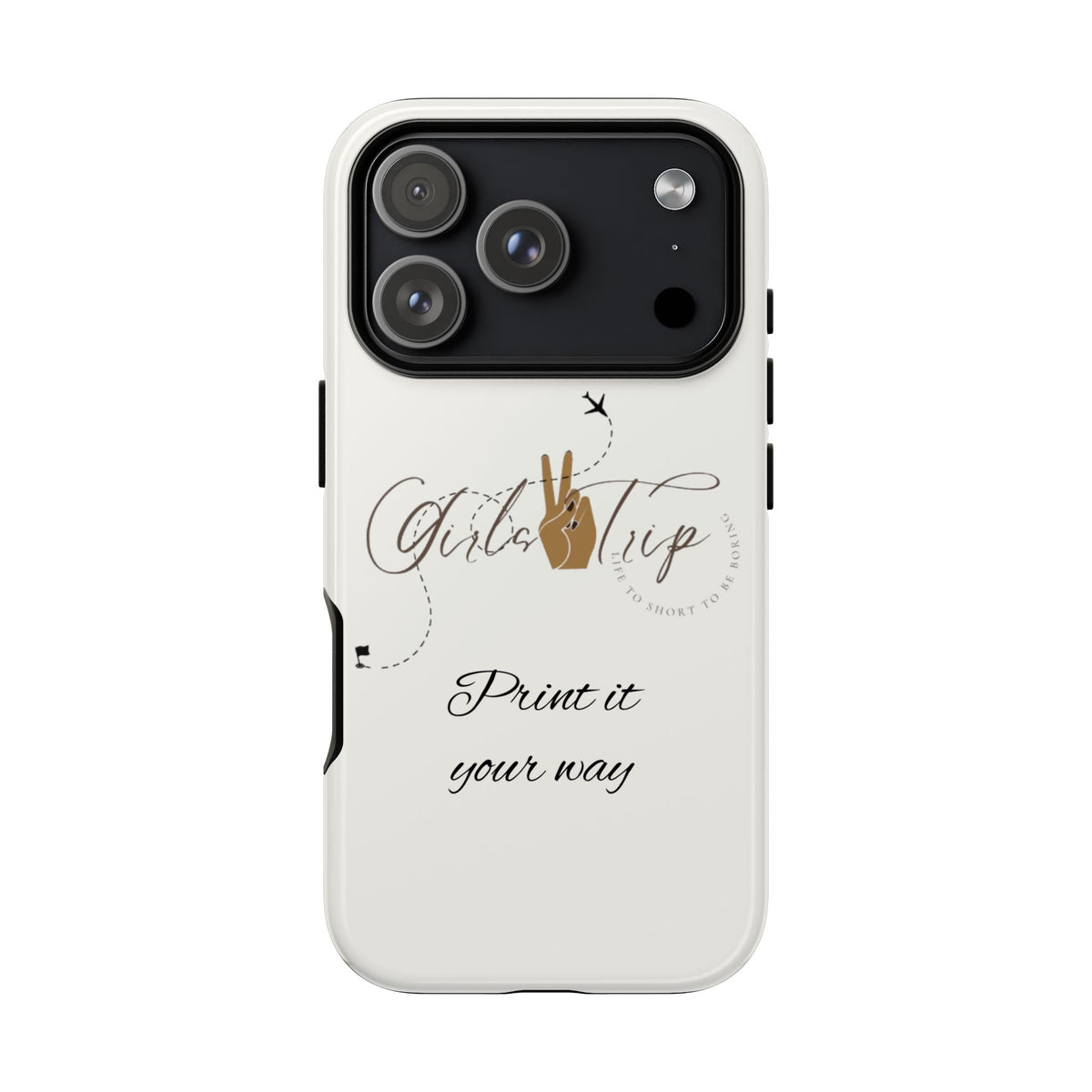 Personalized Girls Trip Phone Case – Custom Group Gift