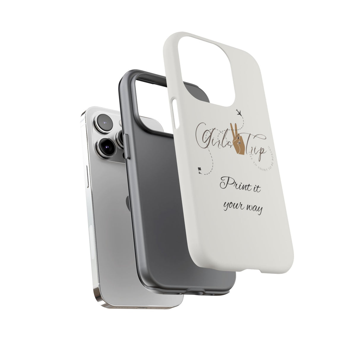 Personalized Girls Trip Phone Case – Custom Group Gift