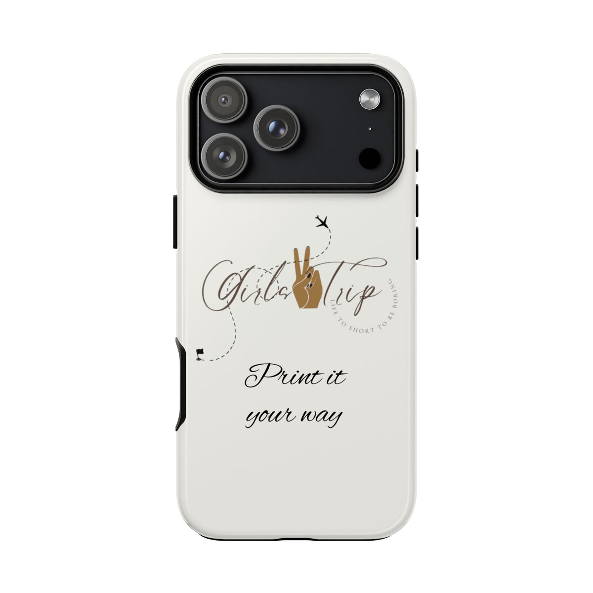 Personalized Girls Trip Phone Case – Custom Group Gift