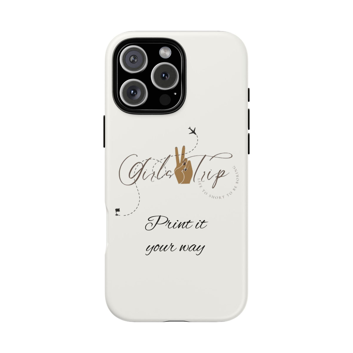 Personalized Girls Trip Phone Case – Custom Group Gift