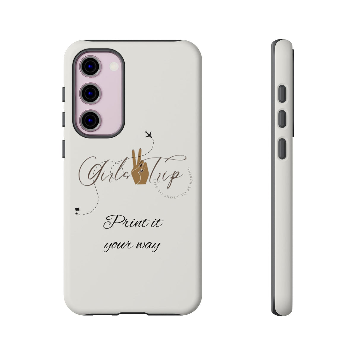 Personalized Girls Trip Phone Case – Custom Group Gift