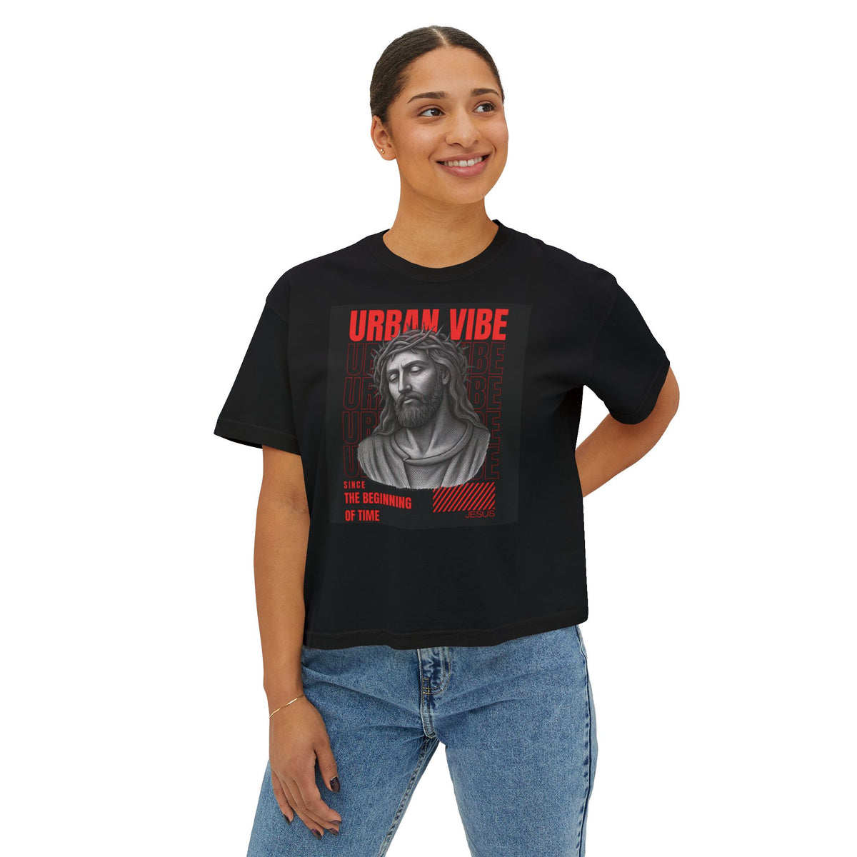 Crowns & Crosses Women's Boxy Tee