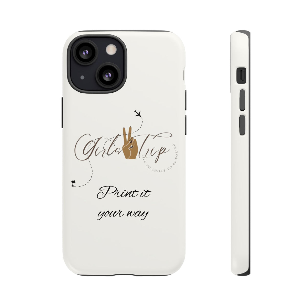Personalized Girls Trip Phone Case – Custom Group Gift