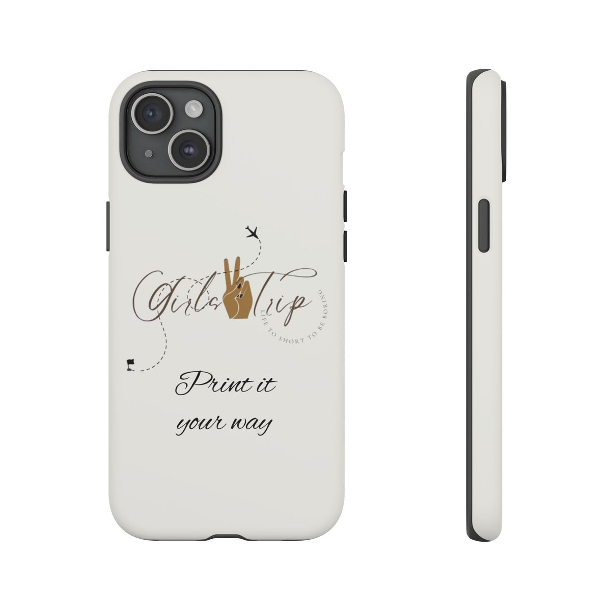 Personalized Girls Trip Phone Case – Custom Group Gift