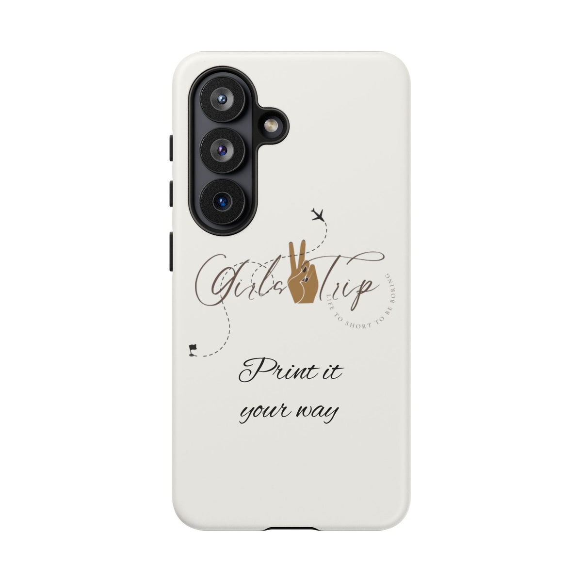 Personalized Girls Trip Phone Case – Custom Group Gift