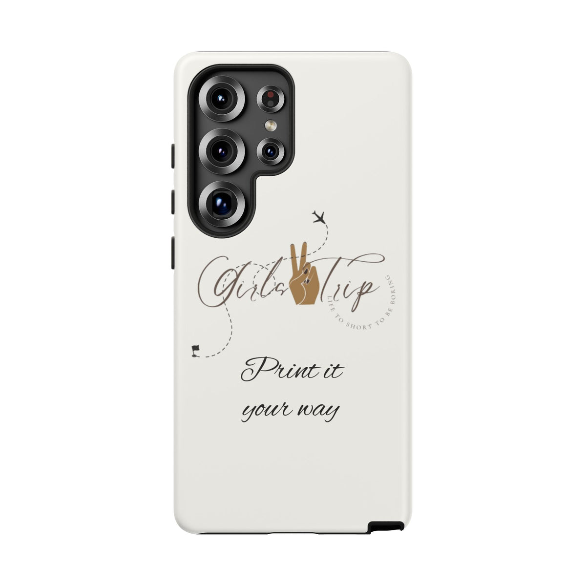 Personalized Girls Trip Phone Case – Custom Group Gift