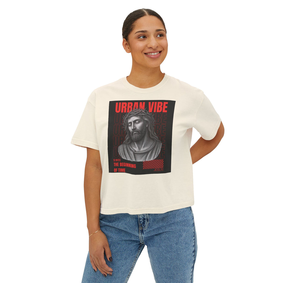 Crowns & Crosses Women's Boxy Tee