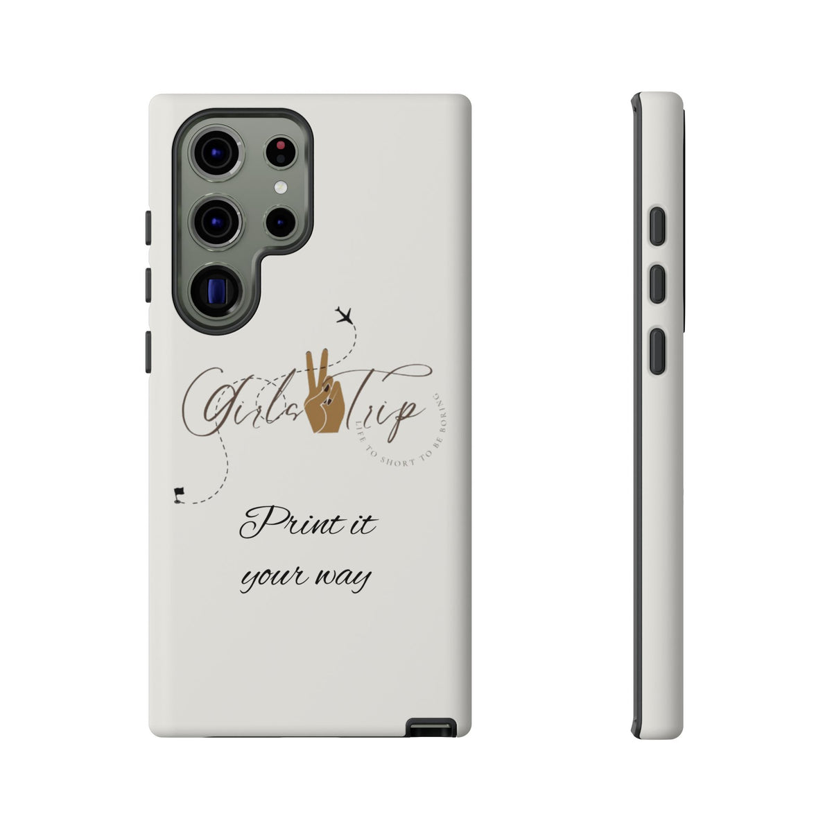Personalized Girls Trip Phone Case – Custom Group Gift