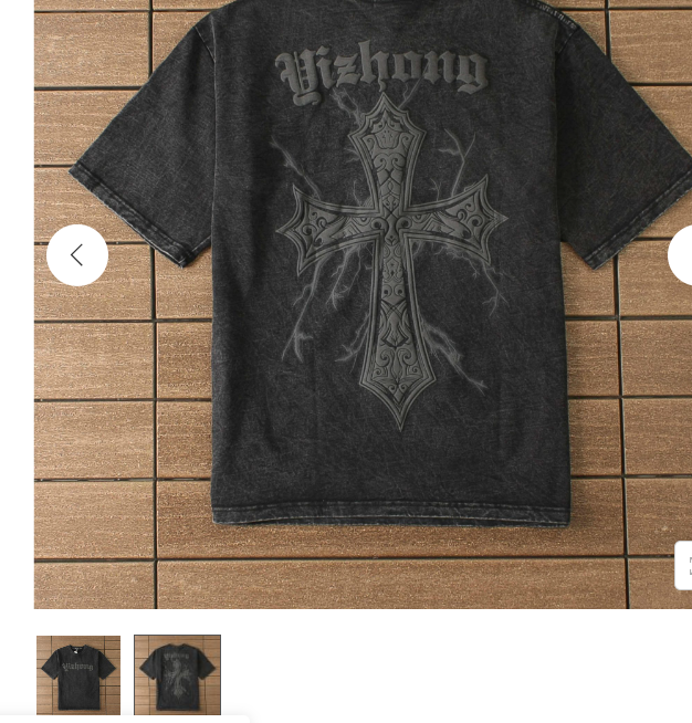 Mens Graphic Cross T-Shirt