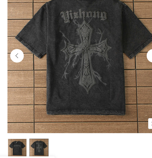 Mens Graphic Cross T-Shirt