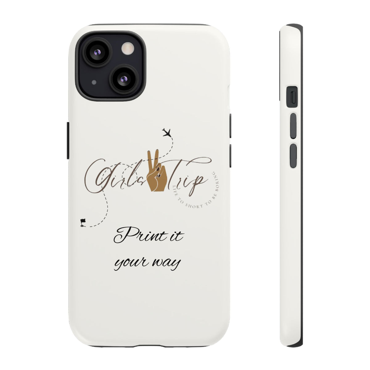 Personalized Girls Trip Phone Case – Custom Group Gift