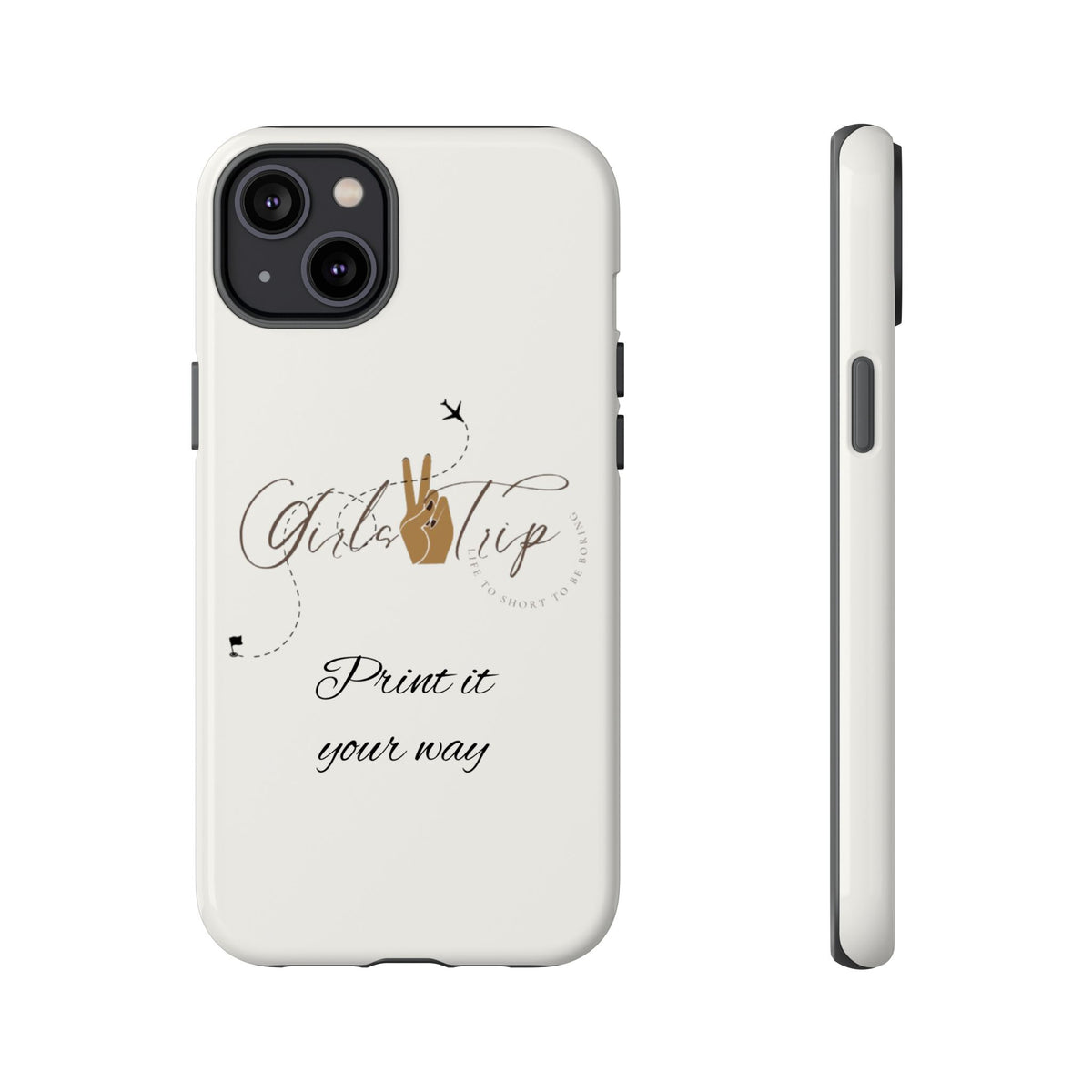 Personalized Girls Trip Phone Case – Custom Group Gift