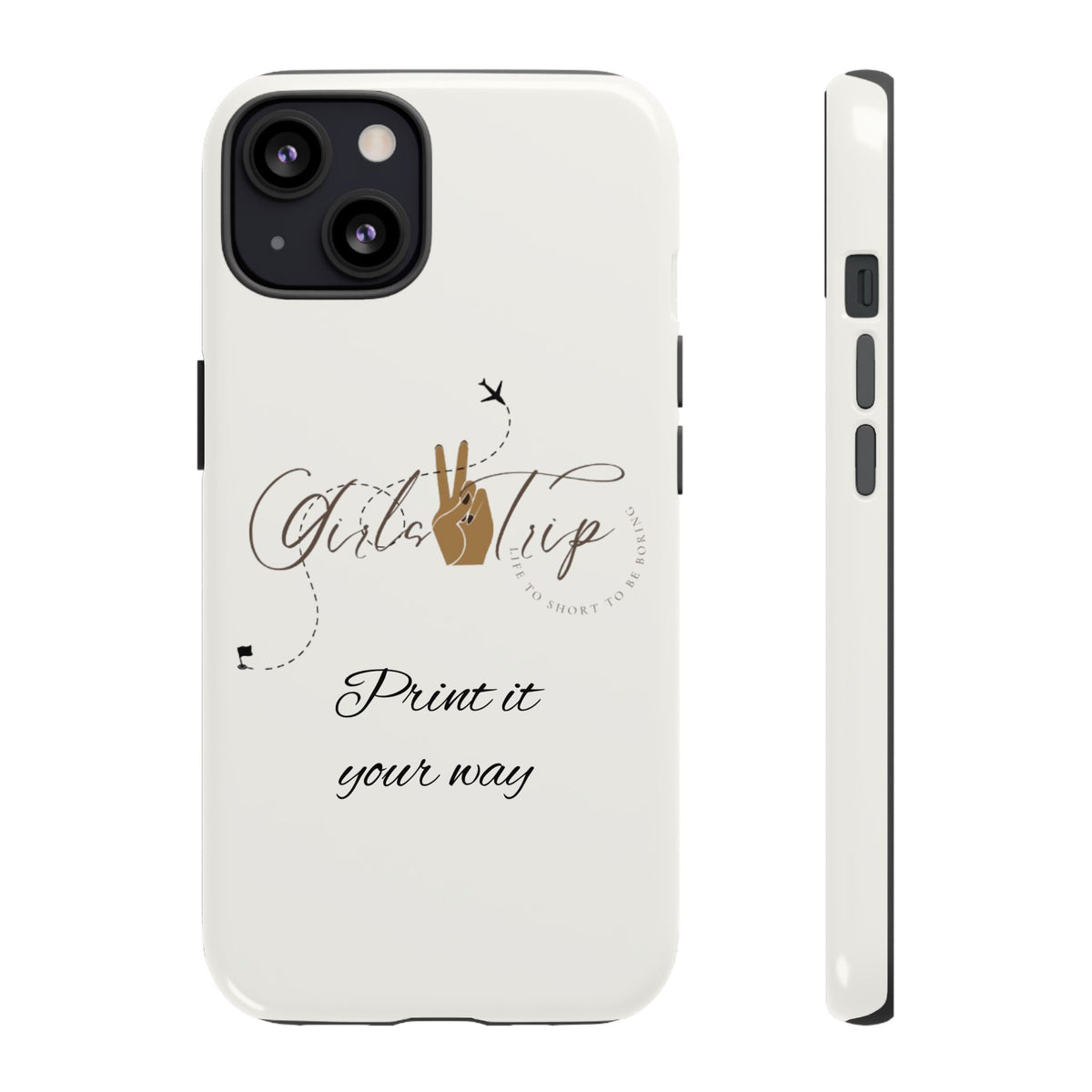 Personalized Girls Trip Phone Case – Custom Group Gift